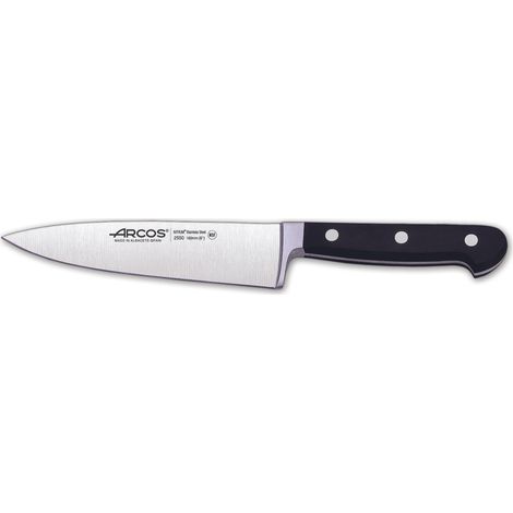 Messerkocher Arcos Classic 255000 Nitrum Steel, mit Mango Polyoxymethylen und Klinge von 16 cm im Koffer