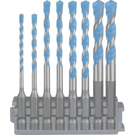 Bosch Accessories 2608901455 2608901455 Kit punte multiuso 3 mm, 4 mm, 5 mm, 5 mm, 6 mm, 6 mm, 8 mm, 8 mm 1 pz.
