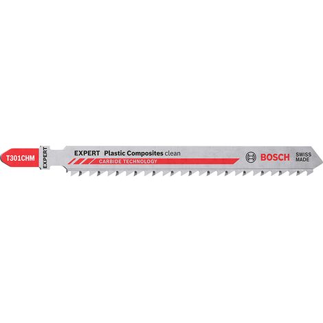 BOSCH HOJA EXPERT .PLASTIC COMPOSITES CLEAN. T301CHM PARA SIERRAS DE CALAR
