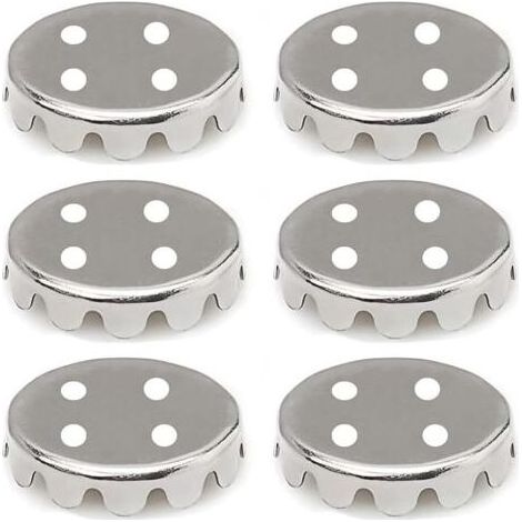 Lot de 6 plaques de rechange pour porte-savon avec aimant, porte-savon magnétique qui se presse facilement dans tous les savons, convient pour porte-savon, douche et salle de bain (1/5)
