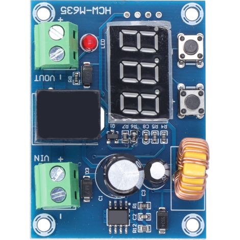 Module de protection contre les surtensions CC 12-36 V, déconnexion en cas de décharge excessive ou de basse tension, carte de protection de batterie (1/5)