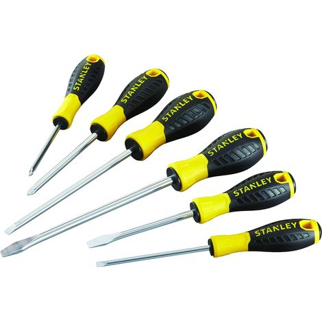 Juego de destornilladores esenciales Stanley STHT0-60209 de 6 piezas