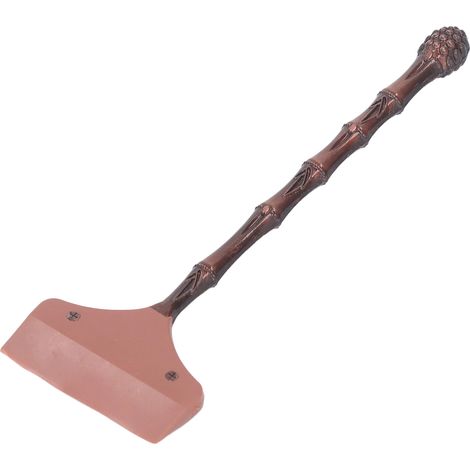 Brosse de nettoyage pour plateaux à thé, manche en alliage haute dureté, tête en silicone souple, racleur d'eau, balai de nettoyage pour plateaux à thé, marron (1/5)