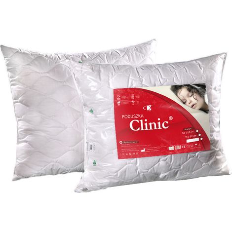 Antiallergisches Kissen 40x40 Clinic 0,25 kg weiß 50 % Baumwolle 50 % Polyester AMW