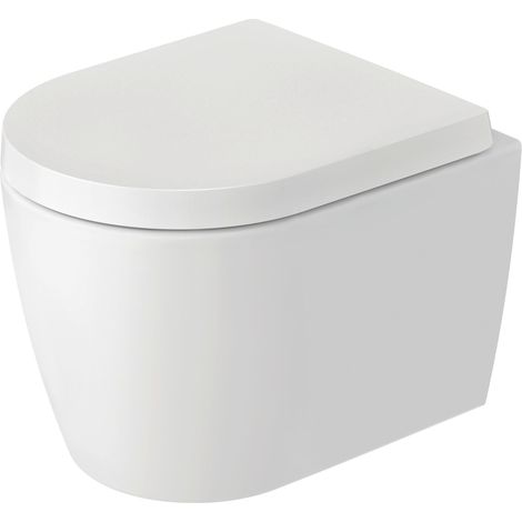 Duravit ME by Starck Wand-WC Compact, Rimless, Tiefspüler, (1/5)