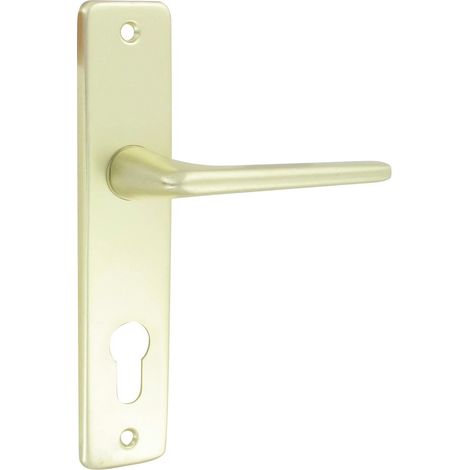 Aluminium-Anodisiertes Champagner-Set mit Schlüssel I – Zylinder