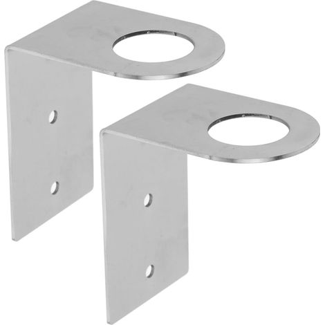 304 Stainless Steel Adhesive Shower Gel Holder No Drilling (1/5)