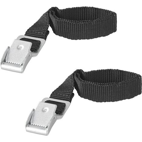 Sangles darrimage avec boucle en metal 18mm 30cm - lot de 2 pieces (1/6)