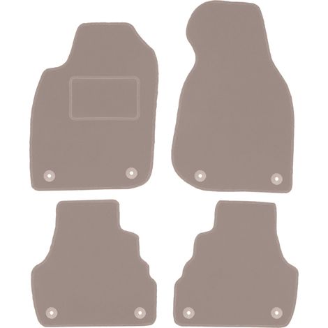 Beige Veloursmatten für: Audi A6 C5 Avant, Kombi, Limousine, Quattro, Allroad (1997-2005) (1/5)