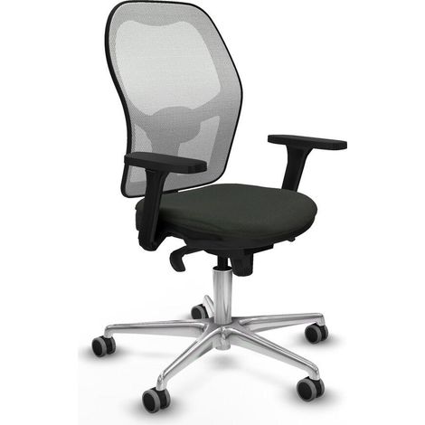 Piqueras y Crespo Jorquera Sedia da Ufficio Ergonomica Nera