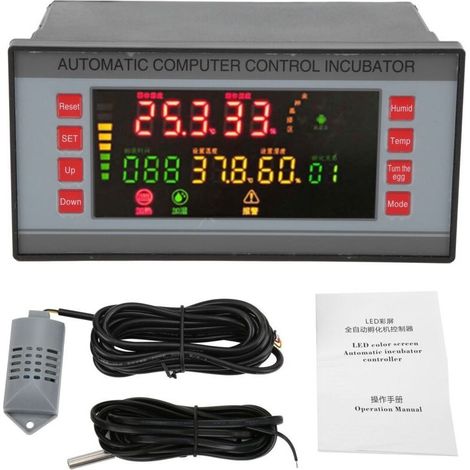 XM - 18 Incubateur Contrôleur de température LED Équipement de contrôle d'écran de couleur 160‑220V (1/5)