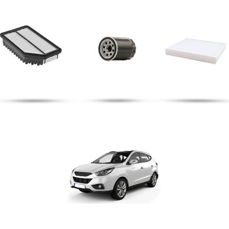 Kit tagliando 3 filtri compatibile con Hyundai Ix35 1.6 99kw dal 2010 (1/5)