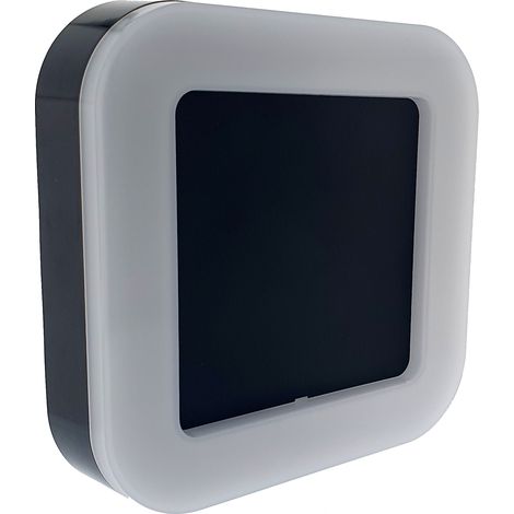 APLIQUE LED EXTERIOR 15W SERIE LUZ-BS 1020Lm 4000K IP65 190x190x45mm NEGRO (1/5)
