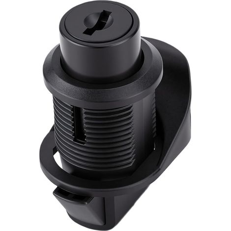 Nylon Push Button Key Lock for Cabinet Doors (1/5)