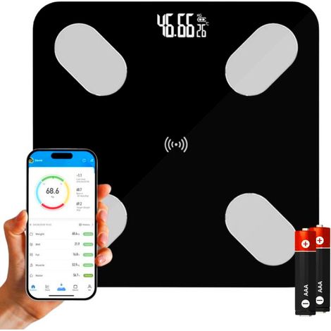 BILANCIA ANALITARIA SMART+ SLIM DA BAGNO 180KG 17 in 1