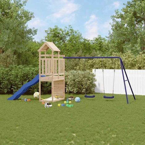 Jeu extérieur enfant : Tente de jeu pour enfants Rose 102x102x82 cm jeu extérieur enfant, aire de jeu jardin, balançoire enfant , pour jardin, usage domestique , enfant 3-8 ans (1/5)