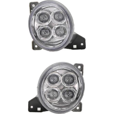 Paire de feux antibrouillard avant à LED 24 V pour camion Scania R420, R620, R500, P400, P450 et R730 (G4), références 1852573 et 1852572. Bonne qualité. (1/5)