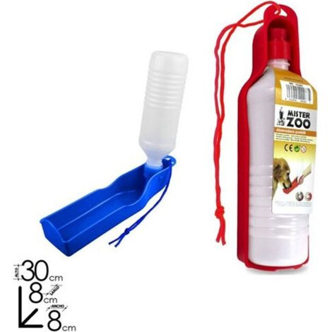 Chariot à Boisson Portable 300 Ml Bouteille Pliable Colorée Pour Chiens Et Chats (1/2)