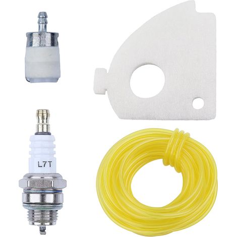 Filtre à air pour Dolmar PS-34 pour tronçonneuse Husqvarna 268 avec bougie L7T/BPMR7A, filtre à carburant, tuyau d'huile 1 m / 2.5 mm x 5 mm pour Dolmar PS-41 Filtre à air (1/5)