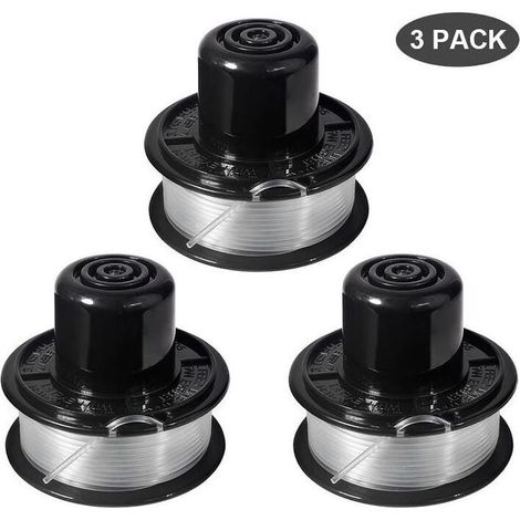 Kaelt - Aiperq BLACK+DECKER Bobine et fil de rechange pour modèles GL250/GL310/GL360 11M x 1.6MM (1/4)
