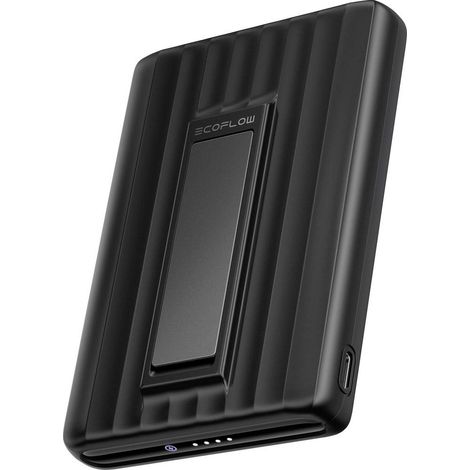ECOFLOW RAPID Mag 10K Powerbank (batterie supplémentaire) 10000 mAh Fast Charge, Magsafe, Qi Wireless Charging Li-Ion U