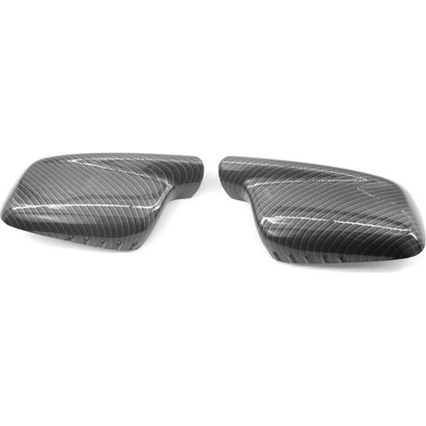 Coque de rétroviseur latéral en fibre de carbone pour (1/4)