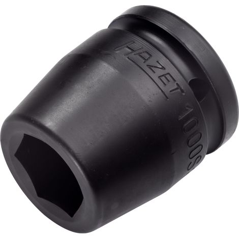 Hazet Schlag-Maschinenschrauber Steckschlüsseleinsatz 1000S-22, 3/4 (20 mm) Vierkant hohl, Außen Sechskant Profil, SW 22 mm (1/2)
