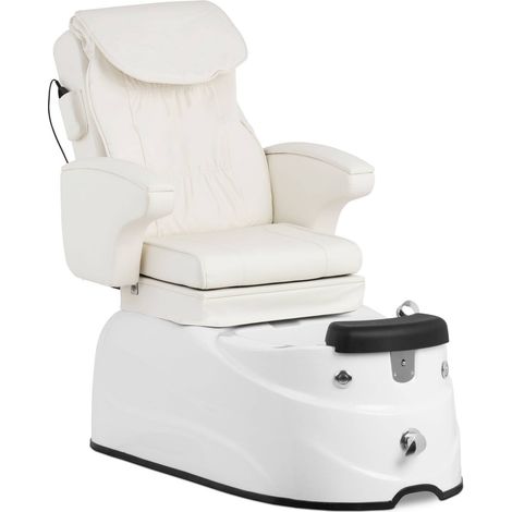 Fauteuil pédicure - physa - Bain de pieds intégré avec robinet de vidange et douchette - Capacité de charge : 150 kg (1/5)