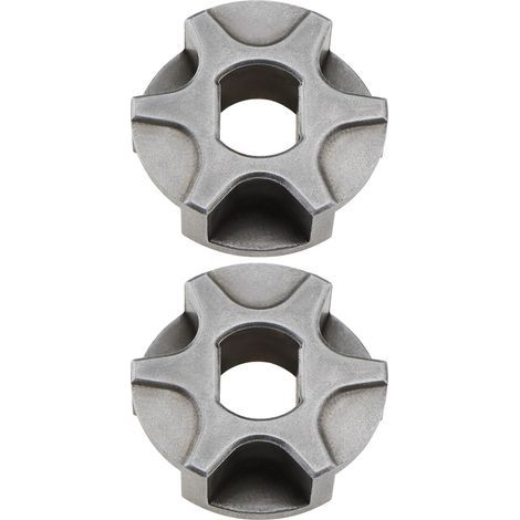 2 Pièces 3/8"pignon de Tronçonneuse Ouverture Cannelée 9mm Engrenage de Guidage Intégré Tronçonneuse Électrique Pièces de Rechange Compatible avec Makita DUC254 DUC204 (1/5)