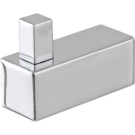Appendino bagno a muro in acciaio cromato Unica (1/3)