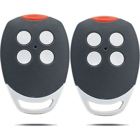 Lot de 2 télécommandes pour porte de garage Ditec GOL4C, ZEN2C, ZEN4C, pour porte de garage