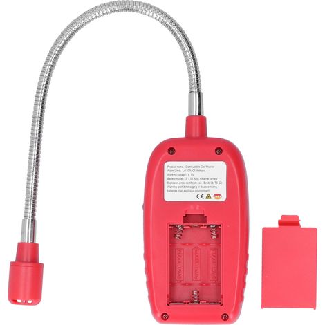 WT8820 Brenngasdetektor, Methan- und Erdgasalarm (31,5V) (1/5)