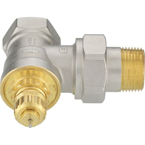 Danfoss Cuerpo de válvula RA-G 20 R 3/4, Angular, Niquelado mate, 013G1678
