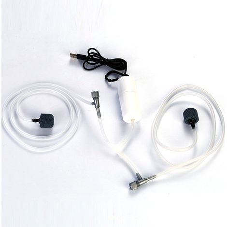 1 Pompe à oxygène, USB portable, ultra-silencieuse, format compact, pour aquarium et pêche (1/5)