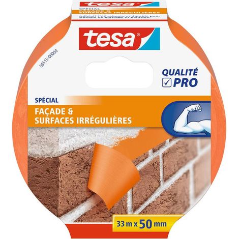 Tesa Malerkrepp PVC orange 33 m x 50 mm