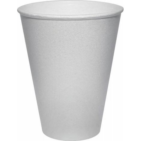 Gobelet jetable - Noname - 200/250 ml - Papier blanc - Lot de 100