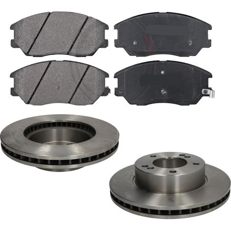 KIT FRENI ANTERIORI compatibile con SSANGYONG RODIUS II - DISCHI + PASTIGLIE OEM: P 30 028 / 17968 /SOSTITUZIONE DIRETTA/BASSA POLVERE/SILENZIOSO (1/5)