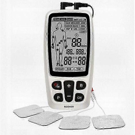 Roovjoy R-C4A Massagegerät und Elektrostimulator zur Linderung von Muskelschmerzen und zur Entspannung (1/5)