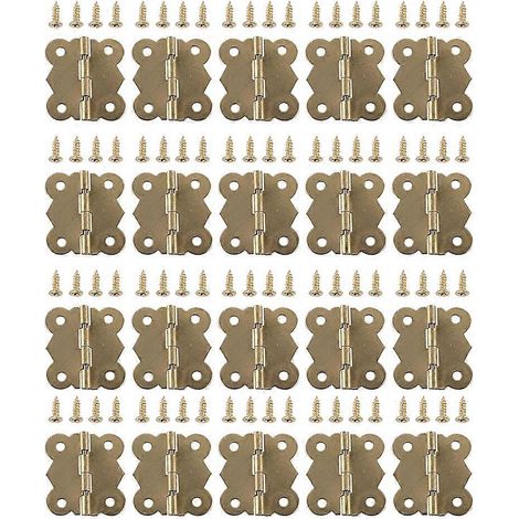 40 accessoires pour nichoir à perroquet : anneau anti-morsure, charnière et verrou à vis (1/4)