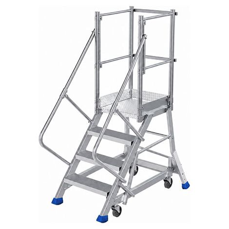 Plateforme 1 marche - Hauteur max. de travail 2.25m - ES301PT-R (1/5)