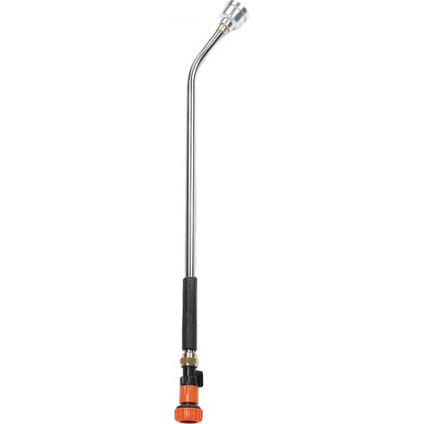 Tuyau d'arrosage pour tuyau de jardin, embout long, 90 cm, maille 1000, raccord 1 pouce (1/5)