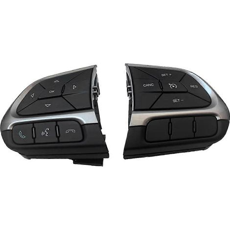 Interruptor del volante del coche, botón de control de crucero, interruptor de control de voz Bluetooth 60955161 60955162, compatible con JEEP Renegade (1/5)
