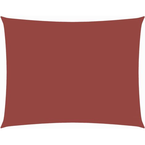 Maison Exclusive - Parasole a Vela Oxford Rettangolare 3,5x4,5 m Terracotta