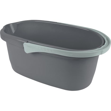 Putzeimer mit Griff und Trichter, 10l