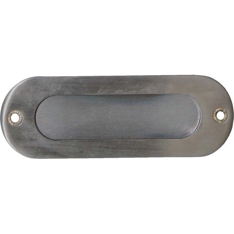 Poignée cuvette inox ovale 120 - IN012NEW