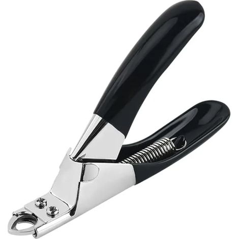 Coupe-ongles en acier inoxydable pour chiens et chats - Outil de toilettage professionnel avec lime à ongles offerte - Lames de précision pour animaux de petite et moyenne taille (1/5)