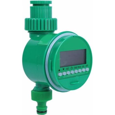 Automatischer digitaler Wasserhahn-Timer – LCD-Anzeige – Für mechanische Gartenschläuche – Bewässerungsprogramme – Mehrere Funktionen