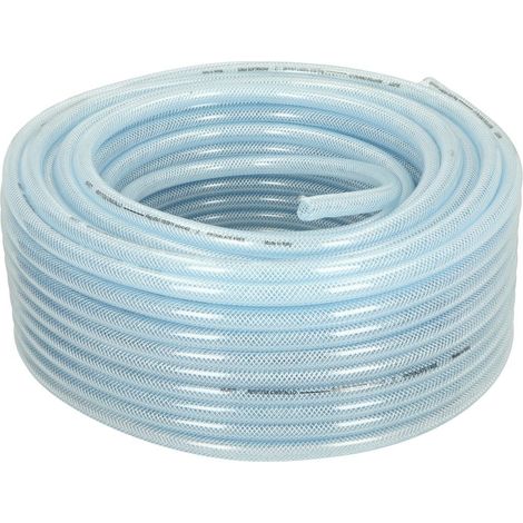 Flexible tressé en PVC Diam 9 x 15 mm