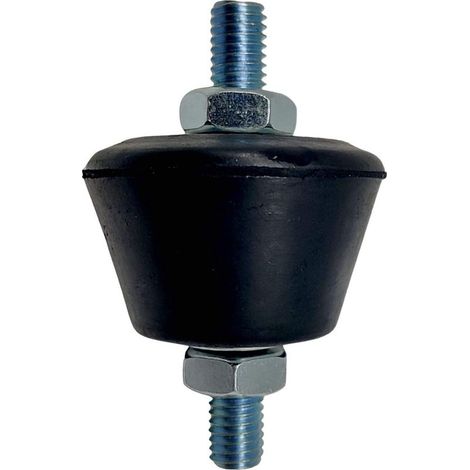 Silent Bloc Conique pour Climatiseur M8 Pied Anti Vibration avec Écrous et Rondelles Lot 4 Silent Bloc M8 Fixation Murale pour Support Mural Climatiseur Reversible (1/5)