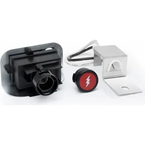 Kit d'allumage électronique de remplacement pour barbecues à gaz Weber Q120 et Q220, remplace la pièce Weber numéro 64868, noir (1/3)